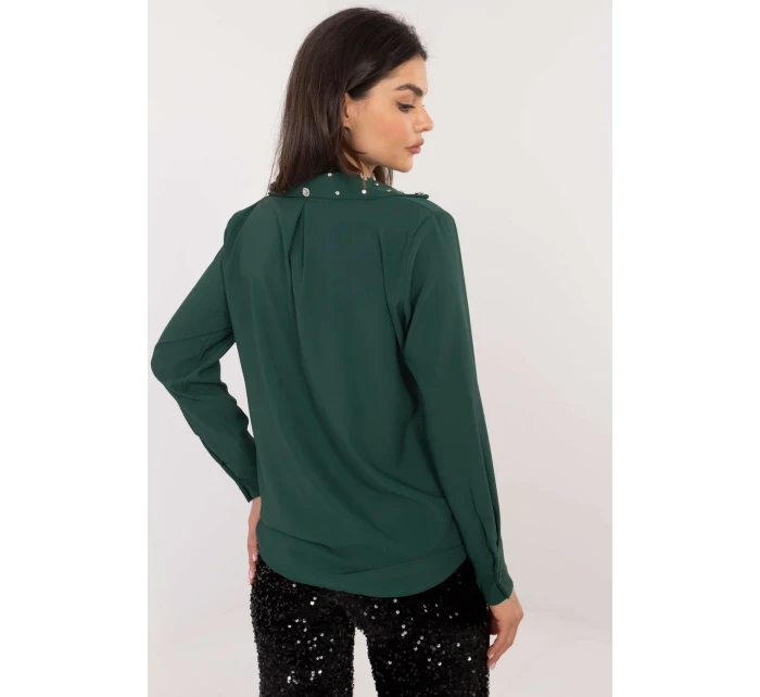 Košeľa s dlhým rukávom model 203103 Taliansko Moda