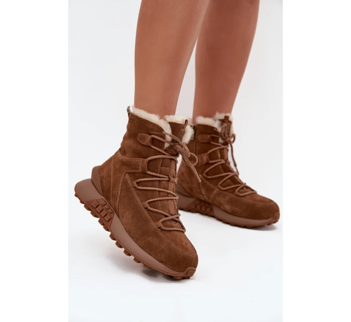 Snehové topánky model 218749 Krok vo veľkom štýle Snehové topánky model 218749 Krok vo veľkom štýle