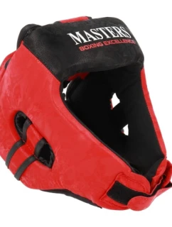 Boxerská prilba MASTERS KT-EXCELLENCE čierno-červená