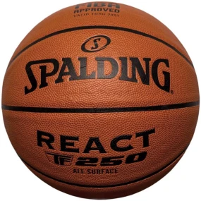 Basketbalový míč React Logo model 18847121 - Spalding Basketbalový míč React Logo model 18847121 - Spalding