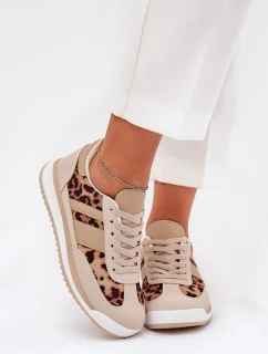 Sportovní obuv dámské sneakers leopardí model 21683547 - Boto