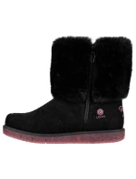 Topánky Skechers GLITZY GLAM COZY CUDDLERS JR 314851L-BLK