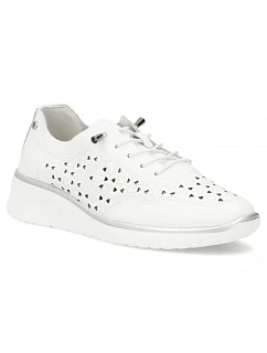 Dámske kožené šnurovacie čižmy Filippo DP6714