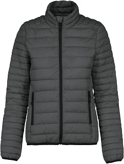 K Lehká dámská prošívaná bunda 20. marl dark grey model 22512433 - Kariban
