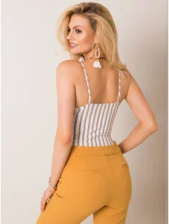 Dámske body 213 BO 7 2906.10P biele béžové