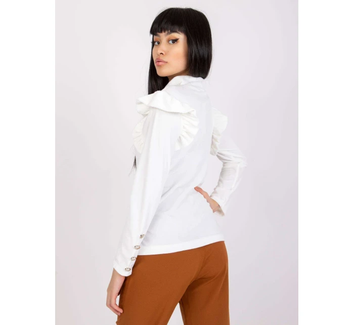 Halenka DHJ BZ model 17050062 bílá - FPrice Halenka DHJ BZ model 17050062 bílá - FPrice