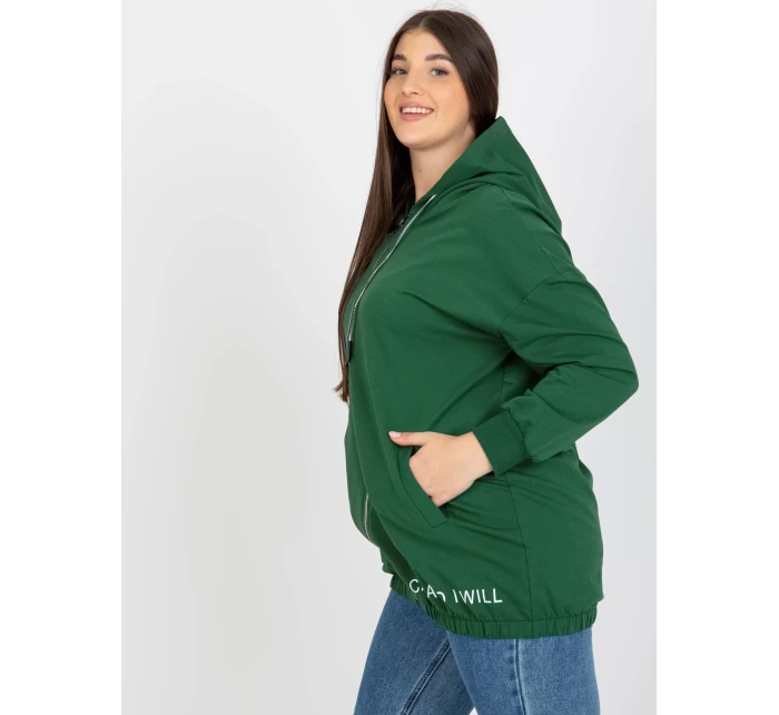 Mikina RV BL 8302.78 tmavo zelená Mikina RV BL 8302.78 tmavo zelená