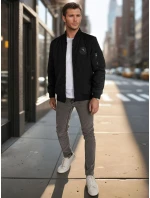 Pánská přechodná bunda bomber černá Dstreet model 21986405 - FashionStreet