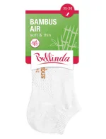 Krátke dámske bambusové ponožky BAMBUS AIR LADIES IN-SHOE SOCKS - Bellinda - čierna
