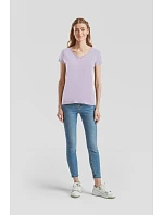 Fruit of the Loom Lady-Fit Iconic 150 T-shirt s výstrihom do V 16.1444 fuchsiová