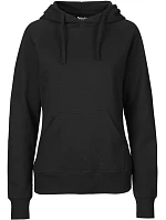 O Dámská mikina s kapucí z bio bavlny black model 22505881 - Neutral O Dámská mikina s kapucí z bio bavlny black model 22505881 - Neutral
