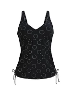 Style Malaika Top tankiny - vrchný diel 8889-1 black - RosaFaia