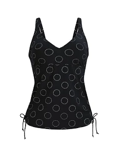 Style Top tankini horní díl black RosaFaia model 21869847 - Rosa Faia