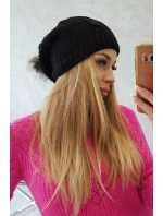 Sandra K210 fleecová čiapka čierna