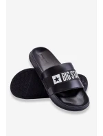 Mužské klasické žabky Big Star model 21620019 Khaki - Big Star Shoes