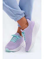 Dámské sportovní boty na platformě Levandulové Gelirae