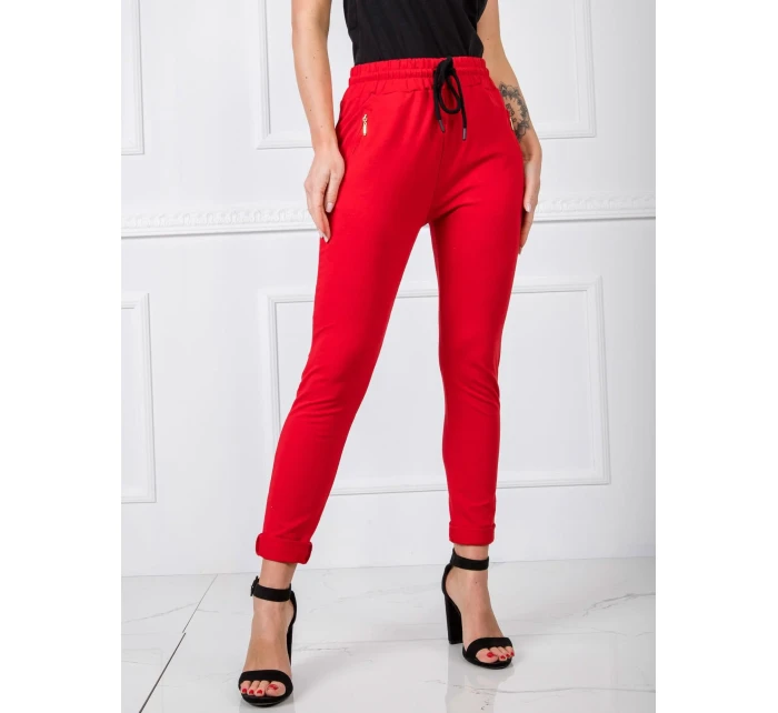 Tepláky RV DR 5465.09X červená