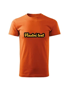 Personalizované pánské tričko s obrysem