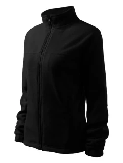 Dámska fleecová bunda čierna 01 (značka)