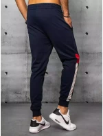 Pánské tmavě modré tepláky Dstreet model 21963190 - FashionStreet Pánské tmavě modré tepláky Dstreet model 21963190 - FashionStreet