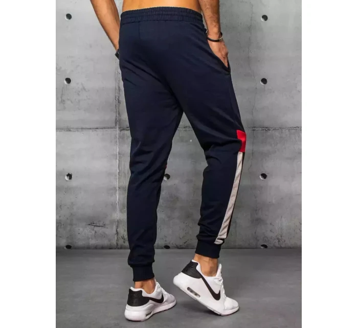 Pánské tmavě modré tepláky Dstreet model 21963190 - FashionStreet Pánské tmavě modré tepláky Dstreet model 21963190 - FashionStreet