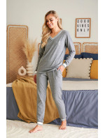 Dámske pyžamo 4504 grey plus - Doctornap