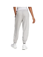 Dámske nohavice adidas Essentials Linear French Terry Cuffed Pants light grey JC5953 women