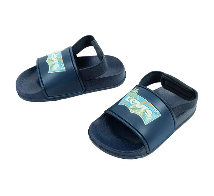 Levi's Pool S Mini Boys Navy Blue Detské sandále Levi's Pool S Mini Boys Navy Blue Detské sandále