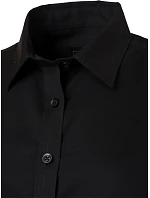 JN keprová halenka s krátkým rukávem 02.0 black model 22488337 - Daiber JN keprová halenka s krátkým rukávem 02.0 black model 22488337 - Daiber