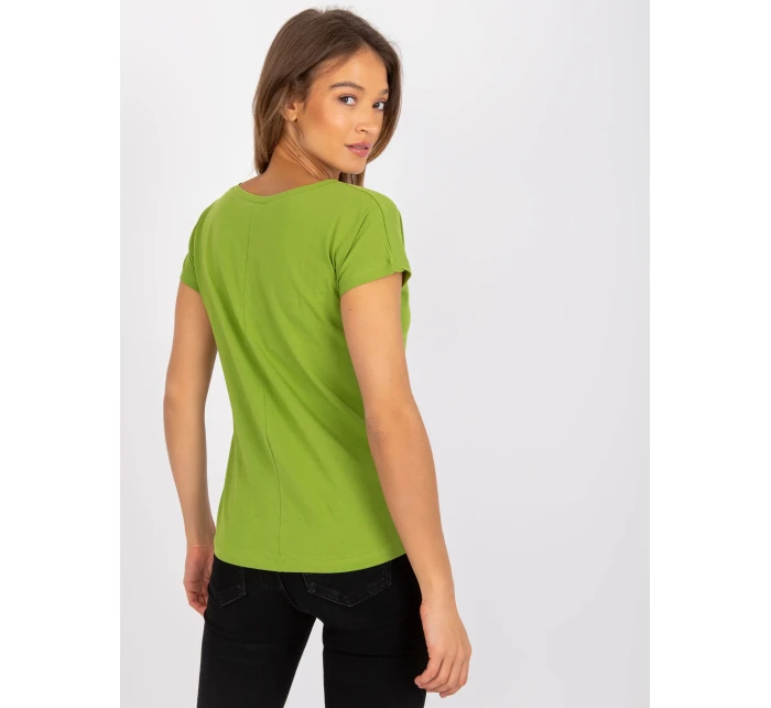 Tričko RV TS 4832.42P svetlo zelená