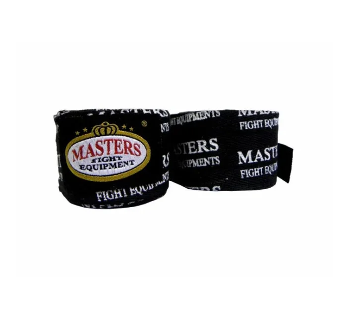 SPORT Boxerské opasky / bandáže BB1-3N1 130131-02N1 Čierny vzor - Masters