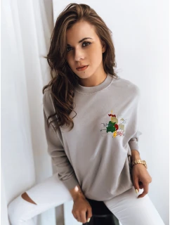 Dámská mikina světle šedá Dstreet model 21963015 - FashionStreet