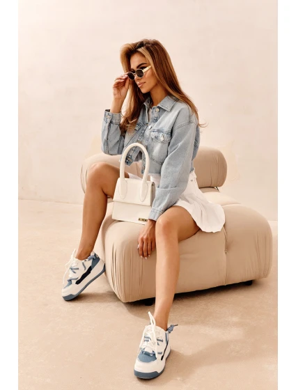 Dámské sportovní boty tenisky béžové model 21659082 - Boto Dámské sportovní boty tenisky béžové model 21659082 - Boto