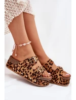 Dámské sandály s přezkami na masivní platformě model 21699152 - Boto