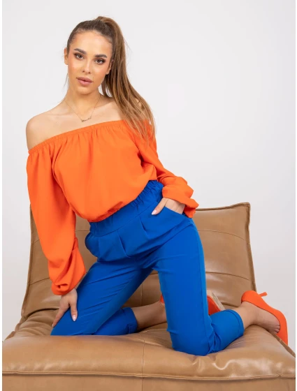 Spodnie DHJ SP model 21127021 ciemny niebieski - FPrice