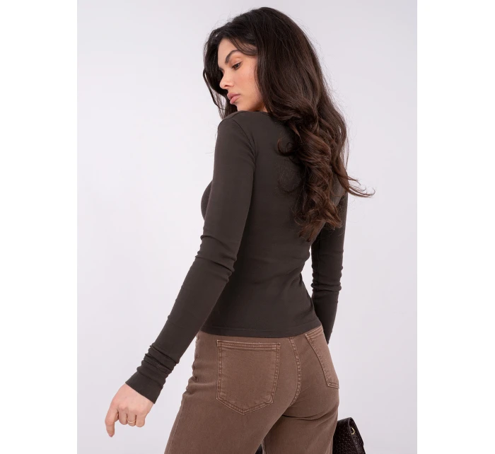 Blúzka WT BZ A1090.83 tmavohnedá