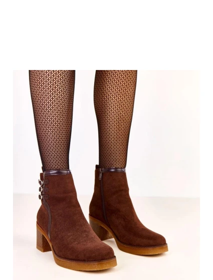 Topánky na podpätku model 219643 Solea Topánky na podpätku model 219643 Solea