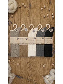 Ponožky WiK Xintao 3140, vzor 8815, Merino, veľkosti 35–42