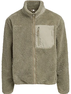 BY 406 Unisex fleecová bunda pale olive model 22452954 - Build your Brand
