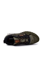 Pánská klasická sportovní obuv Memory Foam Big Star model 21601693 Zelená - Big Star Shoes