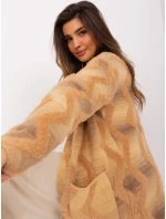 Sweter AT SW model 19011872 beżowy - FPrice Sweter AT SW model 19011872 beżowy - FPrice