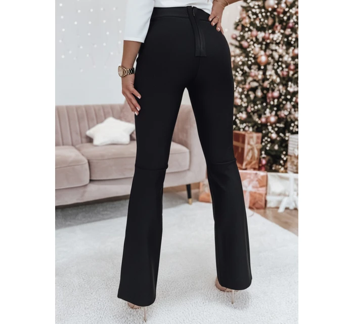 Dámské kalhoty černé Dstreet model 21982117 - FashionStreet Dámské kalhoty černé Dstreet model 21982117 - FashionStreet