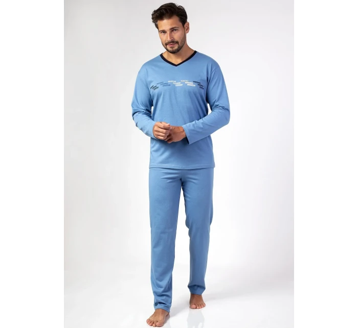 Regina 470 long/r 2XL-3XL Z24/25 pánske pyžamo