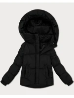 Černá oversize dámská bunda pro přechodné období S'West (B2003-1)