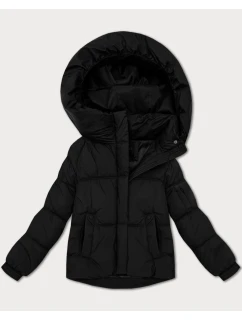 Černá oversize dámská bunda pro přechodné období S'West (B2003-1)