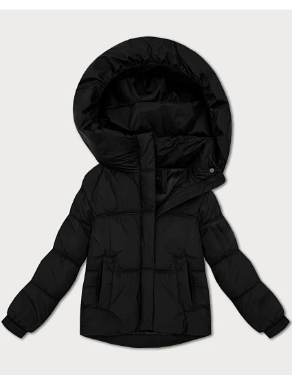 Dámska prechodná bunda oversize S'West black (B2003-1) Dámska prechodná bunda oversize S'West black (B2003-1)