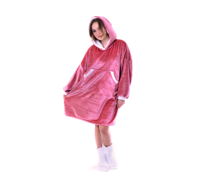 Siena Oversize mikina Old Pink