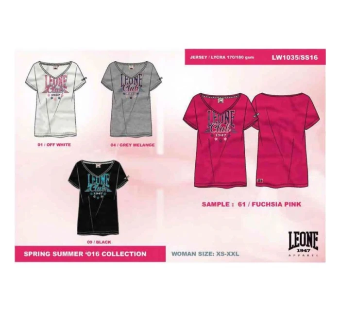 dámské tričko šedá model 21348631 - LEONE