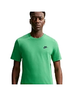 Pánské tričko Club Tee, zelené, model 22309859 - NIKE