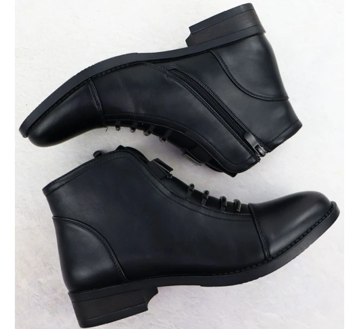 Dámské boty s černé model 22014901 - Sabatina Dámské boty s černé model 22014901 - Sabatina